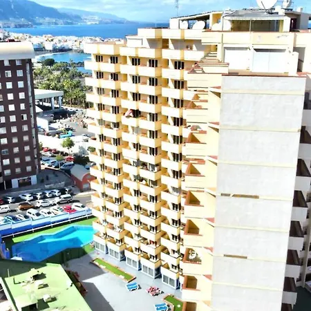 Apartment Overlooking The Atlantic Ocean From The Balcony In Puerto De La Cruz